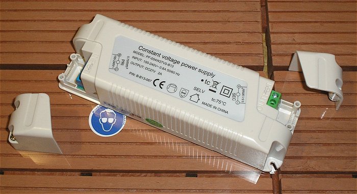 hq4 Netzteil Schaltnetzteil 100-240V 230V Volt AC auf 27V Volt DC 2A Ampere Ductio