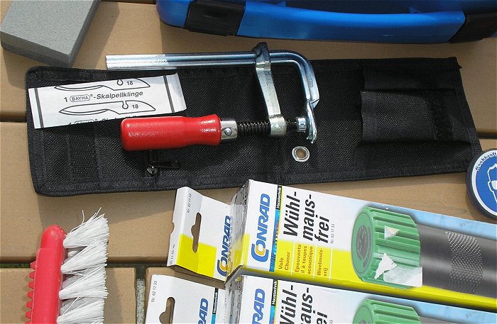 hq4 Werkzeug Hobel Multimeter Seitenschneider Koffer Spachtel Cutter Schieblehre
