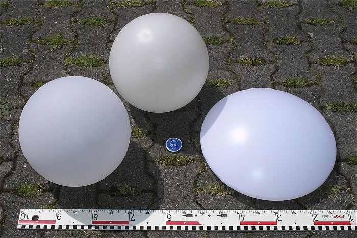 hq2 4x Leuchtkugel Solarkugel max. 300mm Heitronic 1x Deckenleuchte Leuchtkörper