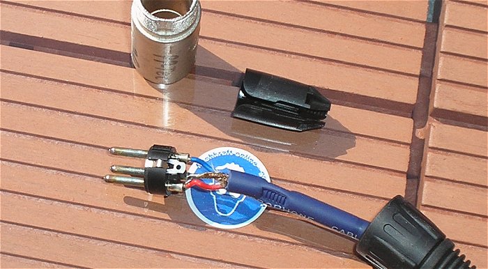 hq1 ca 20m Omnitronic Mikrofonkabel Klinke Stereo 6,35mm XLR 3polig Neutrik Stecker 