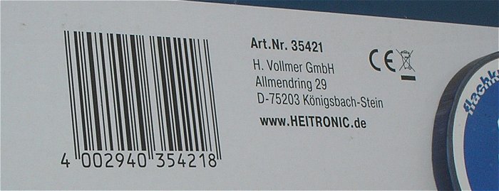 hq5 3x Leuchtkugel Solarkugel Leuchtkörper 30cm 300mm Heitronic 35421 EAN 4002940354218