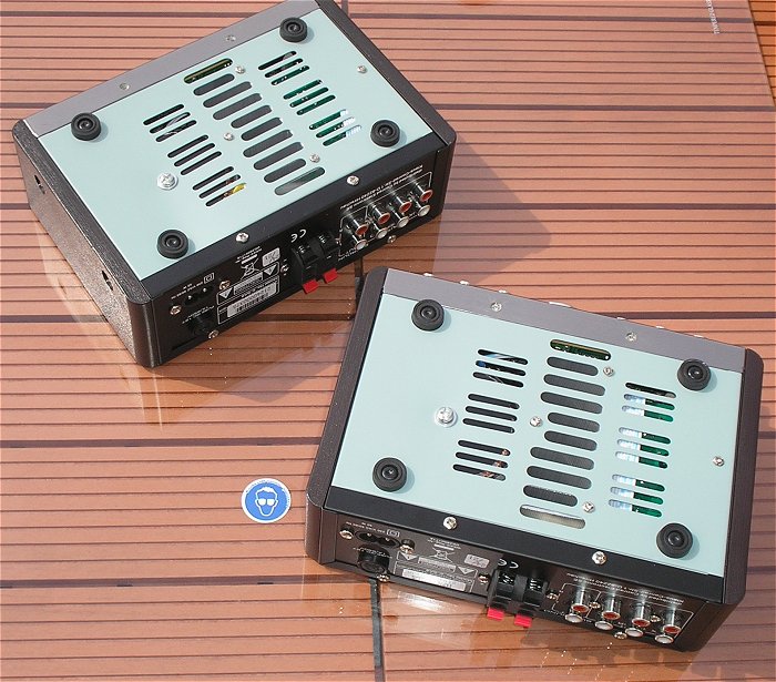 hq2 2 Stück Mini Hifi Audio Verstärker Renkforce E-SA 9 350134  EAN 4016138294033