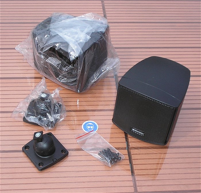 hq 2 Stück ELA PA 100V + 8Ohm Wandlautsprecher Omnitronic OD-2T EAN 4026397543483