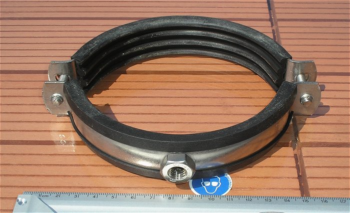 hq1 10 Rohrschellen Fischer FRS 4Zoll 102-116mm M10 Edelstahl 560589 EAN 4048962427646