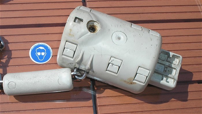 hq2 3 Stück Schlösser Pfandschloß Münzschloß für ca 25mm Rohr Einkaufswagen Wanzl 