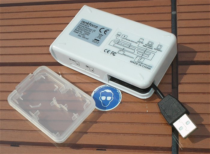 hq4 SD Kartenleser USB Stick M.2 SSD Gehäuse Dockingstation u.a. Renkforce RF-DKS 