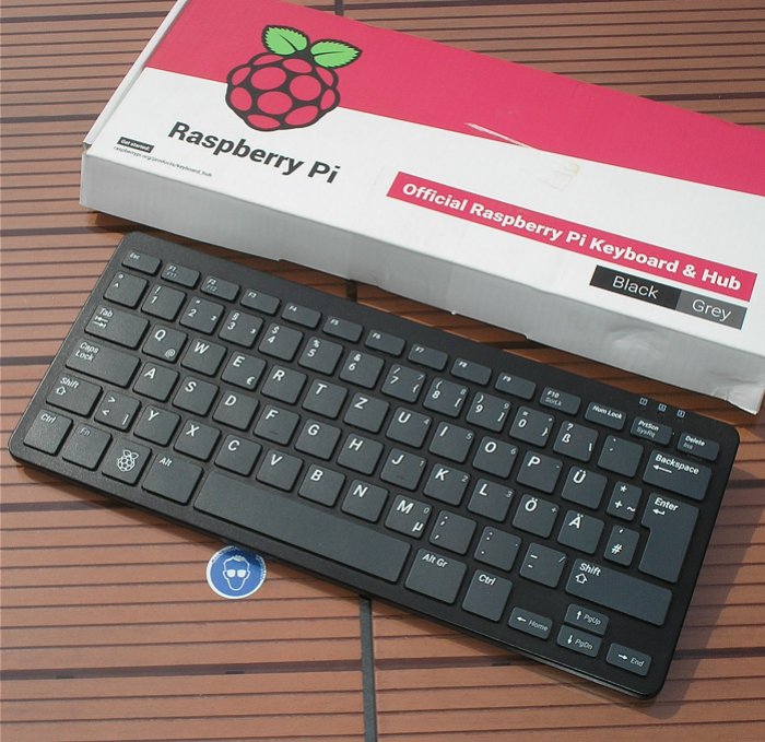 hq USB Hub Keyboard Tastatur 79 Key ohne Kabel für Raspberry PI  EAN 0652508442167