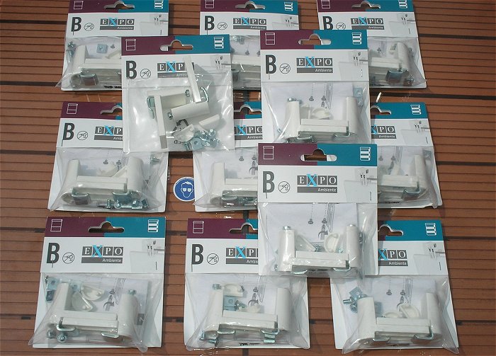 hq1 2 Stück Universal Klemmträger für Dreh- und Kippfenster Rollo 2530799  EAN 2025307999992