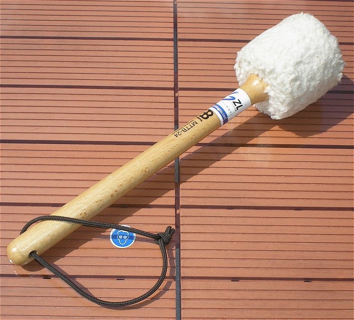hq Tam Tam Schlägel ca 250g 8.8oz für 24“ 61cm Meinl Schlagzu MTTB-24 1599699 
