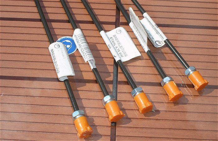 hq3 Bremsleitung Stahl 4,75mm 550mm Boerdel F M10x1 SW 11x16,7  EAN 4009146524001