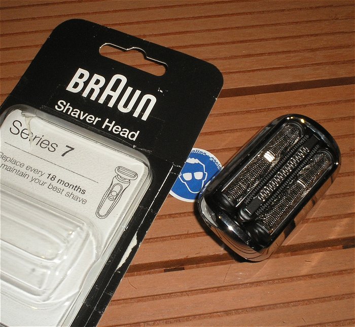 hq Scherkopf Ersatzscherteil Shaver Head Cassette Braun Series 7 73S  EAN 4210201262916