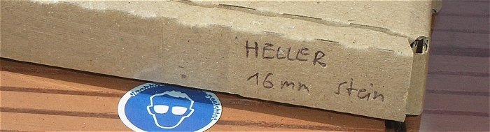 hq4 Bohrer Steinbohrer 16mm 150 200mm Schaftdicke reduziert Heller  EAN 4010159246255