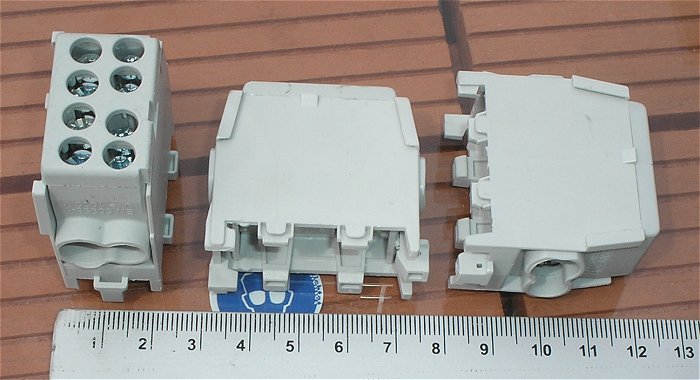hq2 5 Stück Haupleitungsabgangsklemme 25mm² Pollmann HLAK 25-1 2  EAN 4025221400671