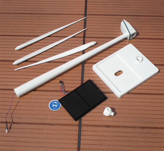 hq Solar-Windkraftanlage Solarzelle Sol-Expert Group MD70 43001  EAN 4037373430017