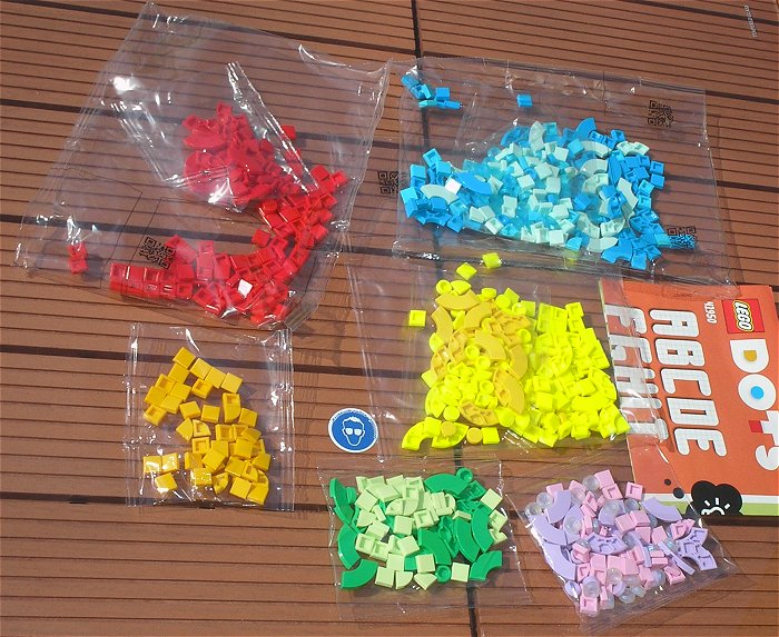 hq Packung Ergänzungsset XXL Nachrichten ungeprüft Lego Dot 41950 6379009  EAN 5702017156187