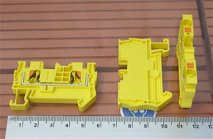 hq1 50 Stück Reihenklemmen 4mm² gelb Phoenix Contact PT 4 YE 3211762  EAN 4046356917612