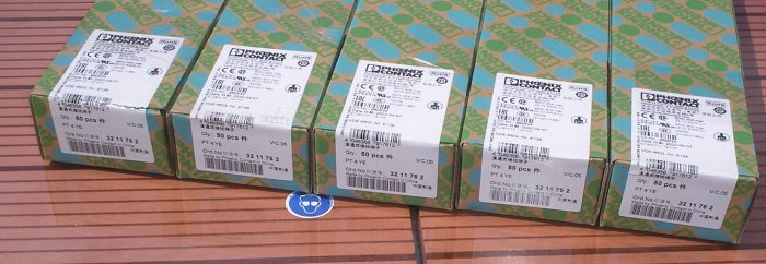 hq3 50 Stück Reihenklemmen 4mm² gelb Phoenix Contact PT 4 YE 3211762  EAN 4046356917612