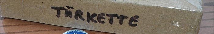 hq5 Türkette mit Anbau Schloß und 2 Schlüssel vermutlich für Klinke Nachrüstsatz 