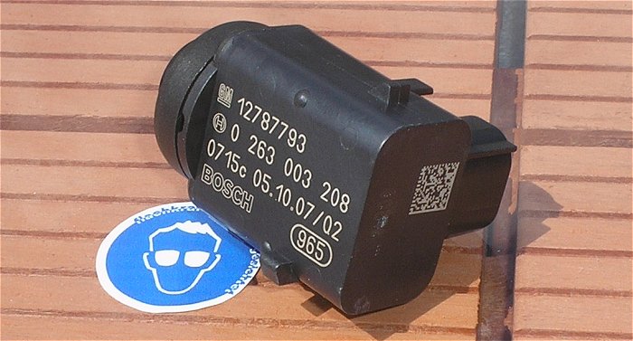 hq2 Abstandssensor Parksensor PDC Sensor Bosch 0263003208 GM Opel 12787793