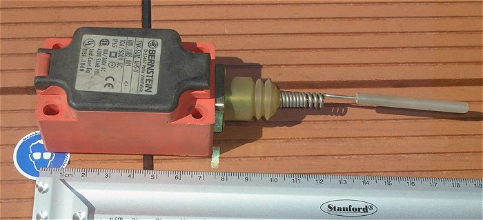 hq1 Schalter Positionsschalter mit Feder 1S1Ö Bernstein ENK-SU1Z AHS-V 608.1185.009