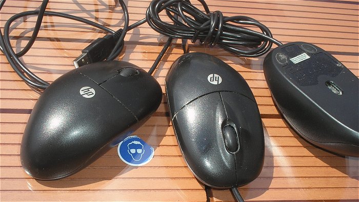 hq4 optische Maus Mouse USB schwarz für PC Computer HP Hewlett Packard