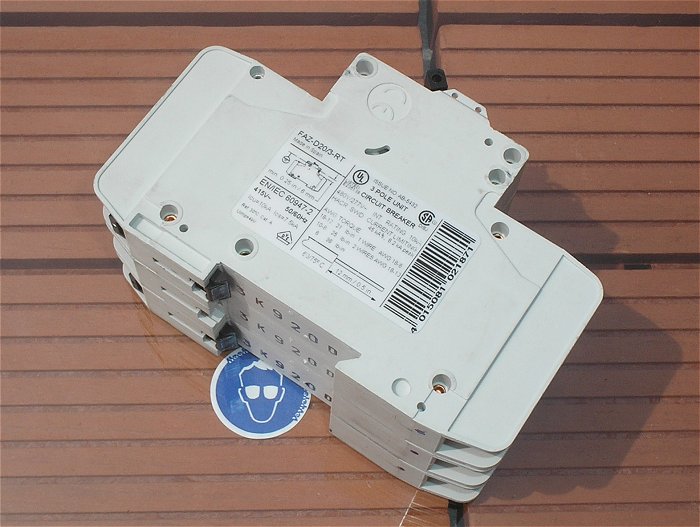 hq2 Leitungsschutzschalter LSS Automat Sicherung D20 A Ampere 3polig