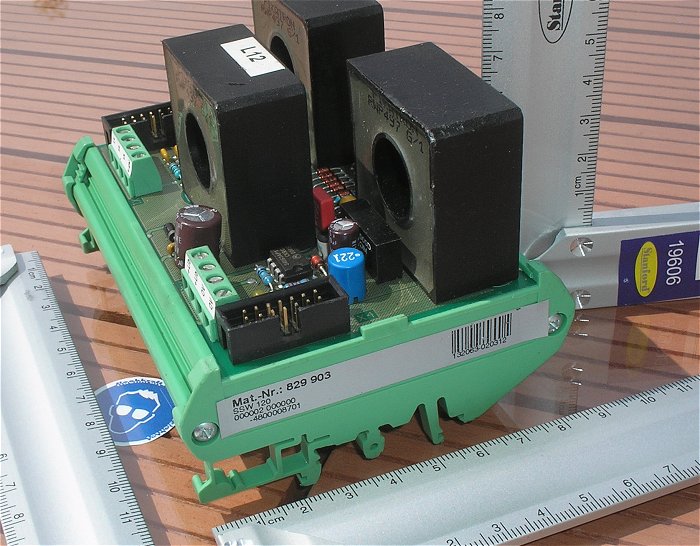 hq5 Modulgehäuse Modul Gehäuse Platineträger Strommessung für Hutschiene PSG