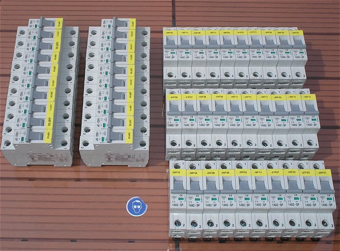 hq2 10x Leitungsschutzschalter LSS Automat Sicherung C6 A Ampere 1polig