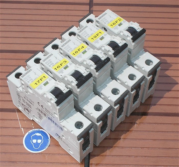hq 5x Leitungsschutzschalter LSS Automat Sicherung B10 A Ampere 1polig