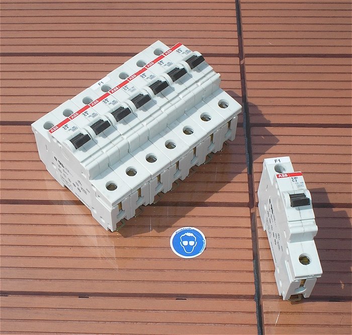 hq 8x Leitungsschutzschalter LS Automat Sicherung C2 1polig ABB S201