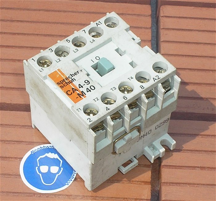 hq Schütz 230V Volt AC 4S Schließer Sprecher Schuh CA4-0-M40
