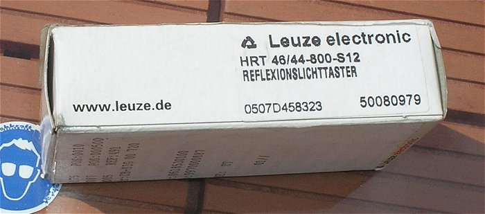 hq3 Reflexionslichttaster 24V Volt DC Leuze HRT46 44-800-S12 0507D458323 50080979