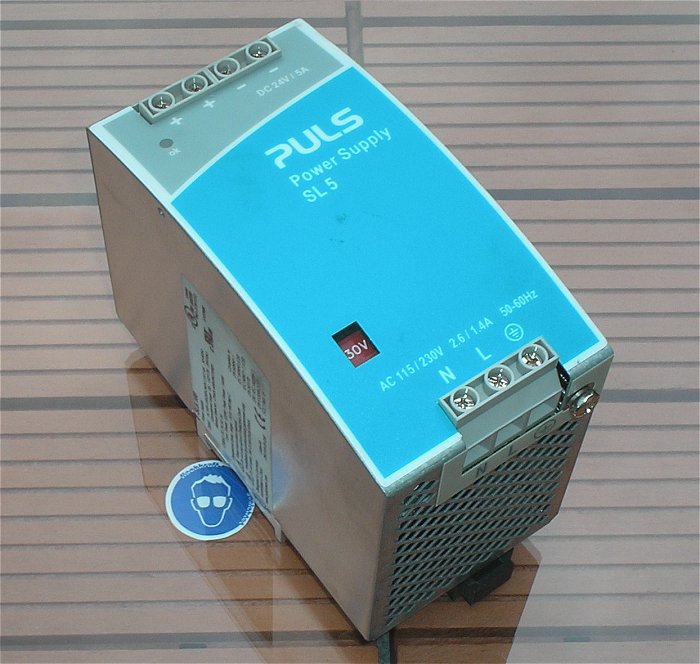 hq Netzteil Schaltnetzteil 230V Volt AC auf 24V DC 5A Ampere Puls SL5.100