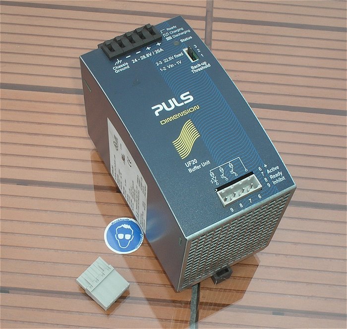 hq Puffermodul Buffer Unit 24V Volt DC 20A >200ms Puls UF20.241