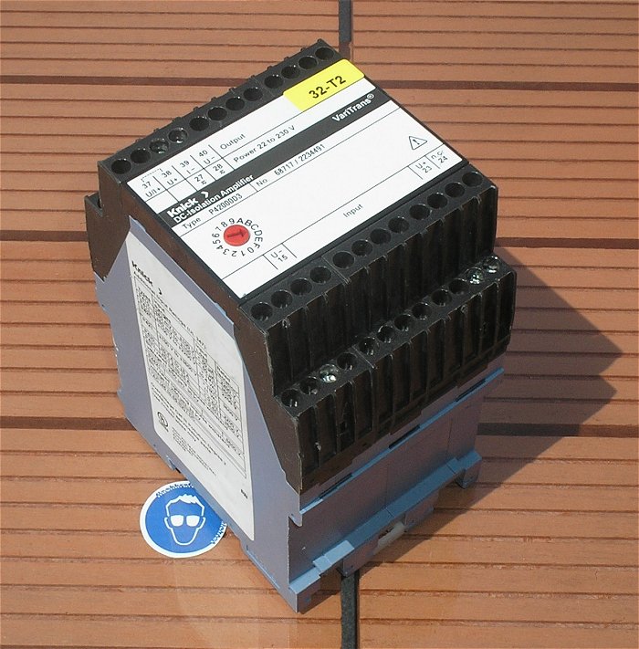 hq Trennverstärker 24-230V AC DC 0,4-1,2kV auf 0 4 20mA Knick Varitrans P42000D3