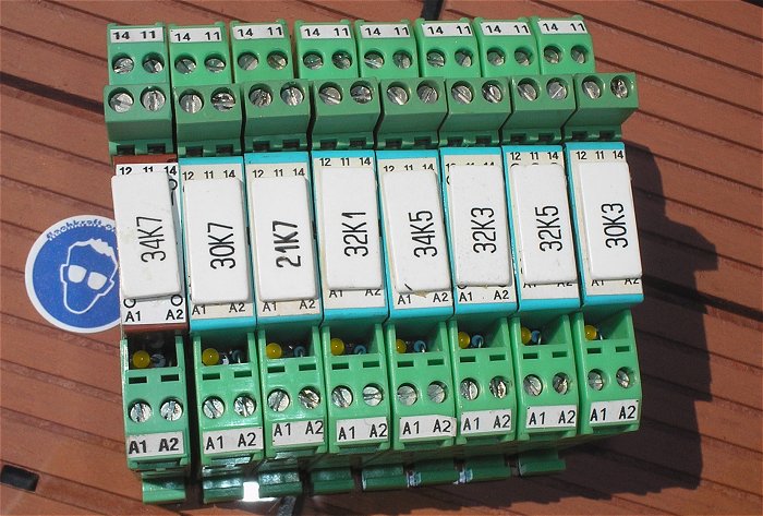 hq1 8x Relais Phoenix Contact 24V Volt DC EMG 10-REL KSR-G24 21-LC 2942153