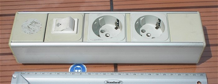 hq2 2x Steckdosenleiste Schuko Bosch Rexroth 3842520363 + 1x Stecker + 1x Kupplung