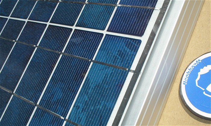 hq2 Solarpanel Solarmodul Solarzelle 30W Watt für 12V Volt DC 18V 1,67A max Lux Pro