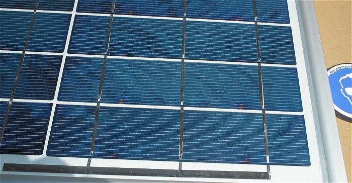hq3 Solarpanel Solarmodul Solarzelle 30W Watt für 12V Volt DC 18V 1,67A max Lux Pro