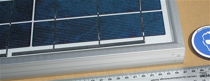 hq4 Solarpanel Solarmodul Solarzelle 30W Watt für 12V Volt DC 18V 1,67A max Lux Pro