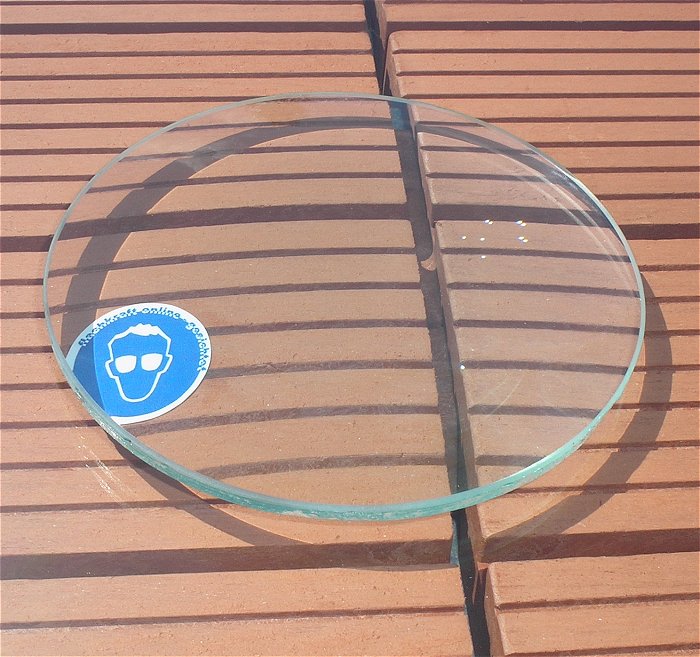 hq Glaslinse Lupe Lupenglas Glas Linse Sammelglas ca 11cm ca 25-28cm Brennweite