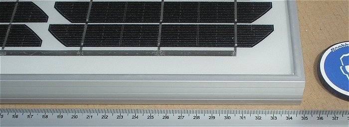 hq3 Solarpanel Solarmodul Solarzelle 20W 20 W Watt für 12V Volt DC 19,54V 1,19A max