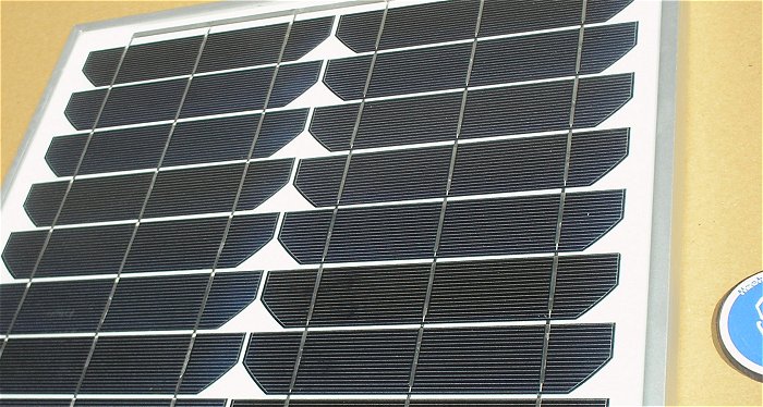 hq3 Solarpanel Solarmodul Solarzelle 30W 30 W Watt für 12V Volt DC 18V 1,67A max
