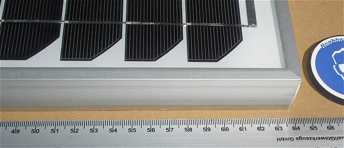 hq4 Solarpanel Solarmodul Solarzelle 30W 30 W Watt für 12V Volt DC 18V 1,67A max