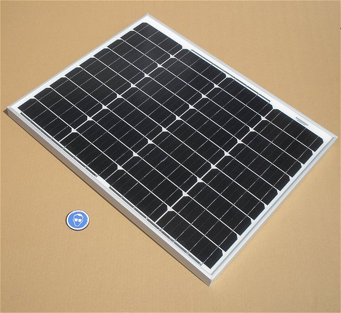 hq Solarpanel Solarmodul Solarzelle 55W 55 W Watt für 12V Volt DC 19,1V 2,88A max
