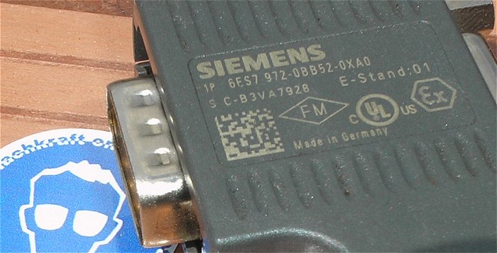 hq2 Stecker Steckverbinder Busconnector Siemens Simatic S7 6ES7 972-0BB52-0XA0