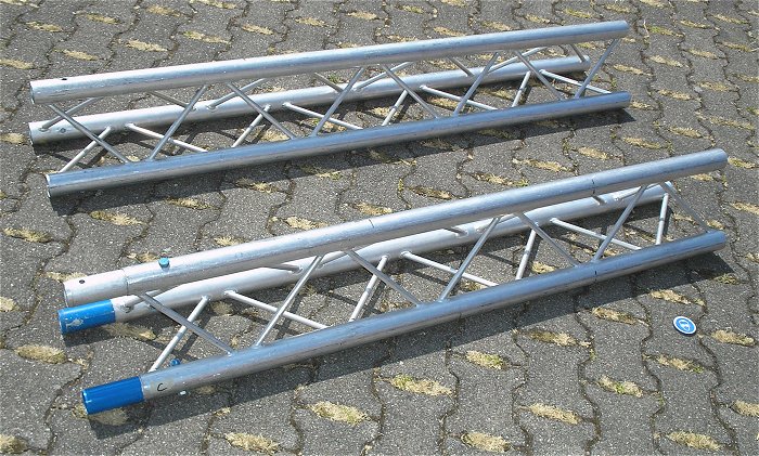 hq1 2x Traverse Truss Stücke Opti Trilite 200 ca 1,6m ca 1,4m =ca 3m (6AB) 