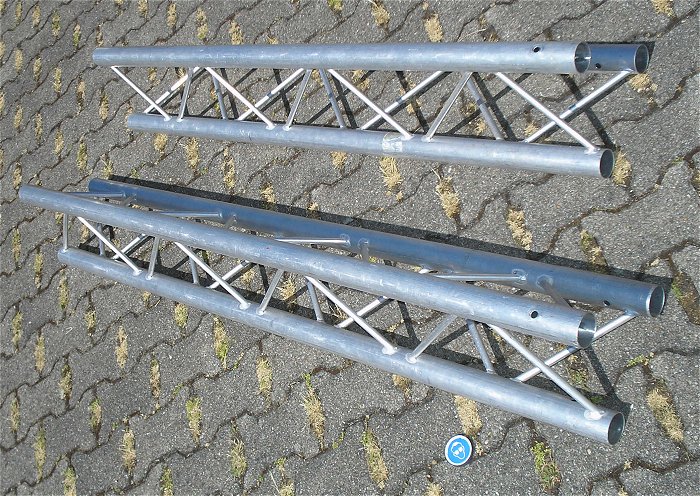 hq3 2x Traverse Truss Stücke Opti Trilite 200 ca 1,6m ca 1,4m =ca 3m (7AB) 