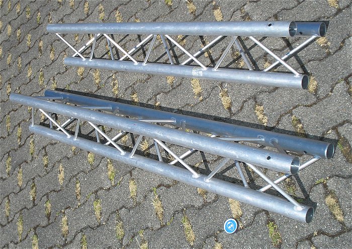 hq3 2x Traverse Truss Stücke Opti Trilite 200 ca 1,6m ca 1,4m =ca 3m (7AB) 