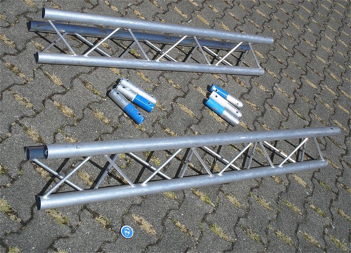 hq4 2x Traverse Truss Stücke Opti Trilite 200 ca 1,6m ca 1,4m =ca 3m (7AB) 